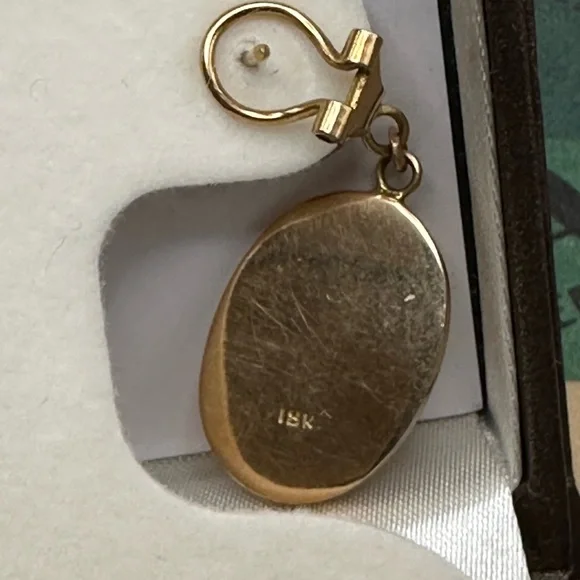 Elegant 18k Gold Chinese Dangle Earrings Earrings